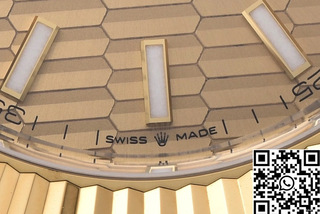 Rolex Motif Dial Gold Clean Factory Datejust M126333 0304